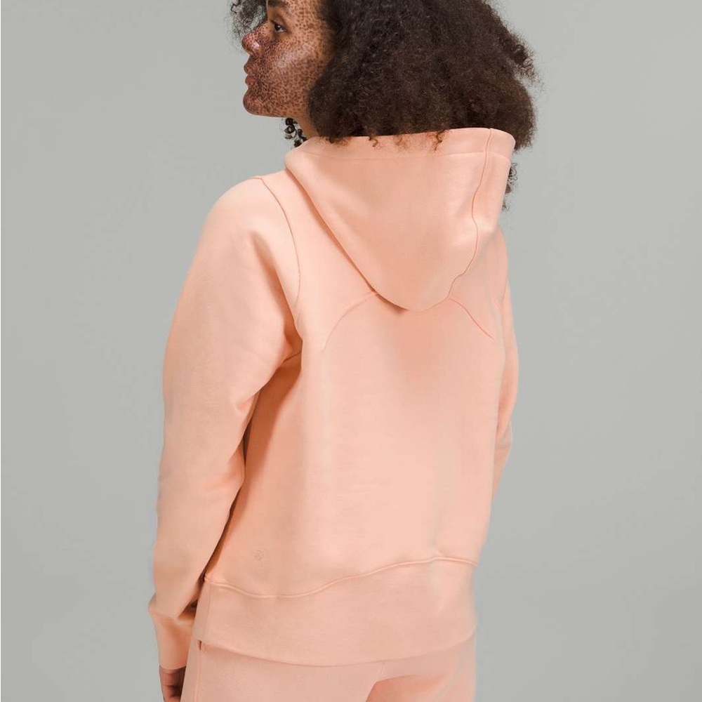 Lululemon Lonugeful Hoodie in Peach Satin - Picture 2 of 8